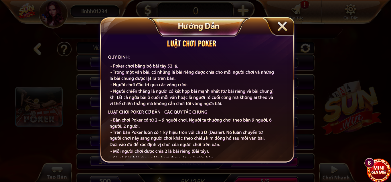 Kỹ thuật khi chơi đánh bài Poker Sunwin hiệu quả cao